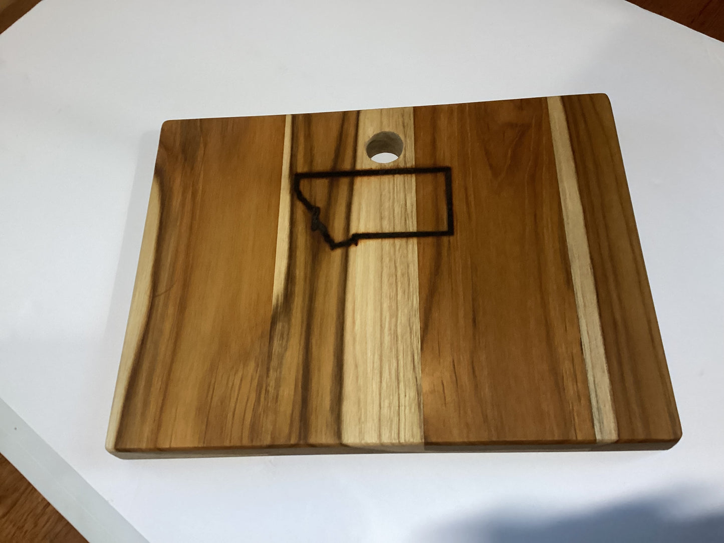 Big Sky Signature 12" x 9" Teak Cutting Board