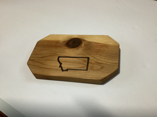 Madison Series 9" x 5.5" Knotty Pine Trivet