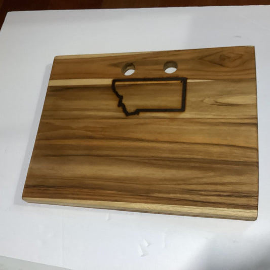 Big Sky Signature 11" x 14" Teak Cutting Board