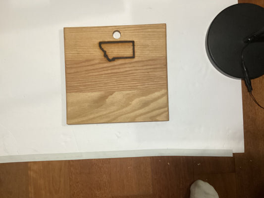 Big Sky Signature 11" x 12" Oak Cutting Board