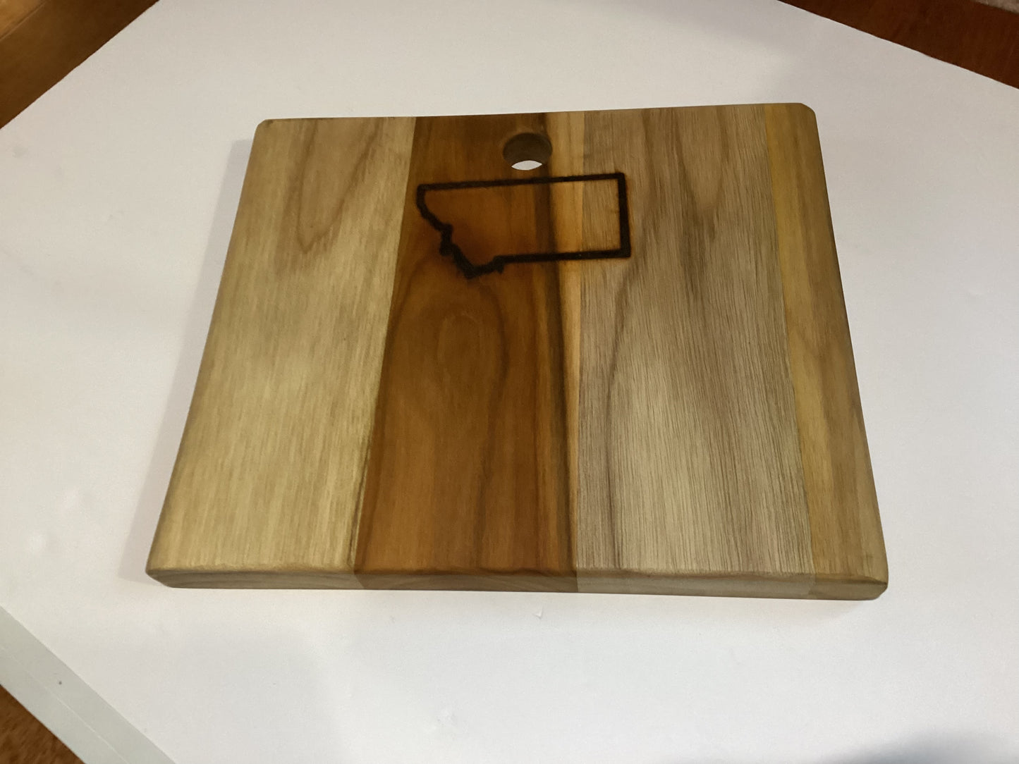 Big Sky Signature 12" x 9" Teak Cutting Board