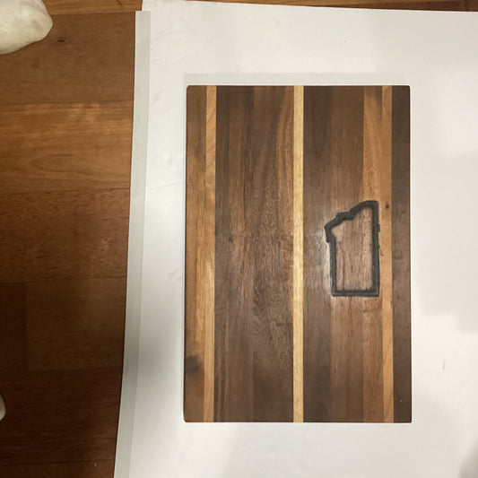 Big Sky Signature 12" x 18" Multiple Woods Cutting Board